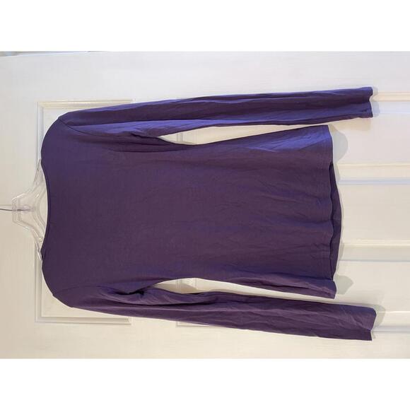 Patty Boutik Purple Long Sleeve Top with Front Zipper XS NWT - Picture 4 of 6